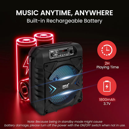 8” Portable PA Speaker