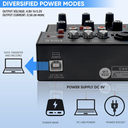 Compact BT DJ Mixer Interface