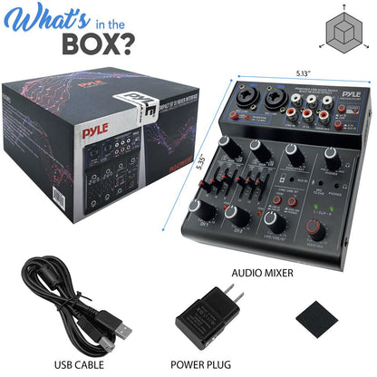 Compact BT DJ Mixer Interface