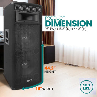 7-Way PA Loud-Speaker Cabinet System