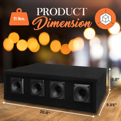 4-Way DJ Tweeter System