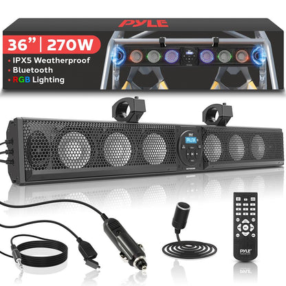 Wireless Bluetooth Sound Bar Speaker Sys 36"