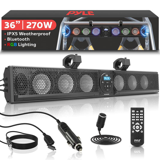 Wireless Bluetooth Sound Bar Speaker Sys 36"