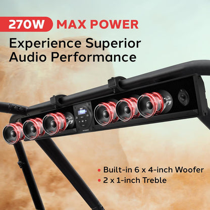 Wireless Bluetooth Sound Bar Speaker Sys 36"