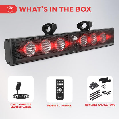 Wireless Bluetooth Sound Bar Speaker Sys 36"