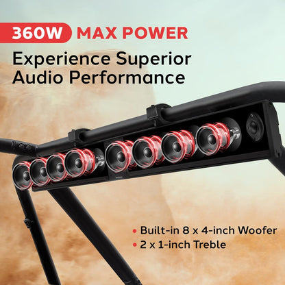 Wireless Bluetooth Sound Bar Speaker Sys 46"