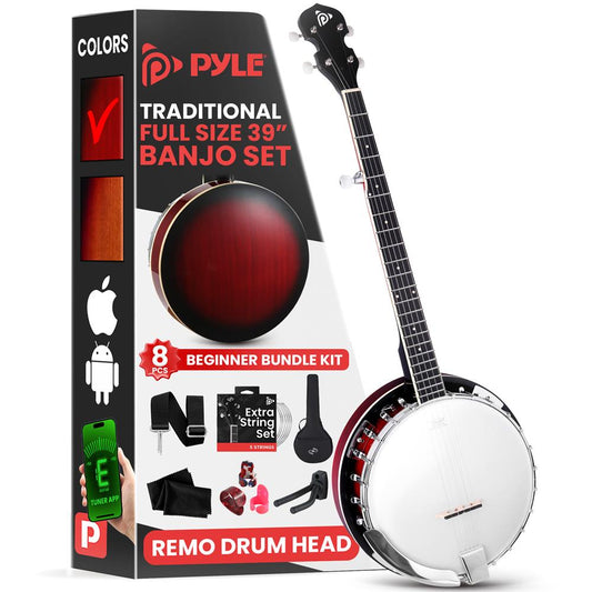 5-String Banjo with Accessory Kit