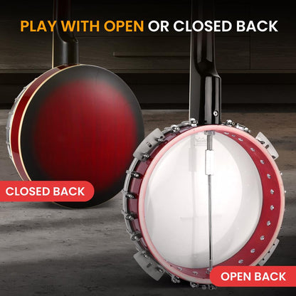 5-String Banjo with Accessory Kit
