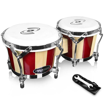 Wooden Shell Bongo Drums