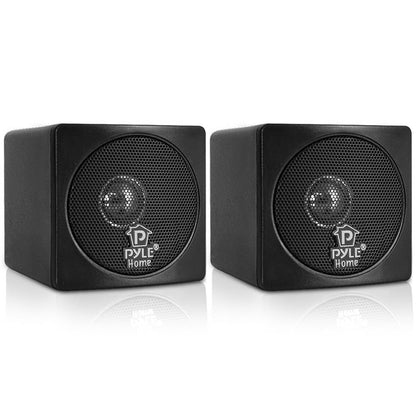 3'' Mini Cube Bookshelf Speakers