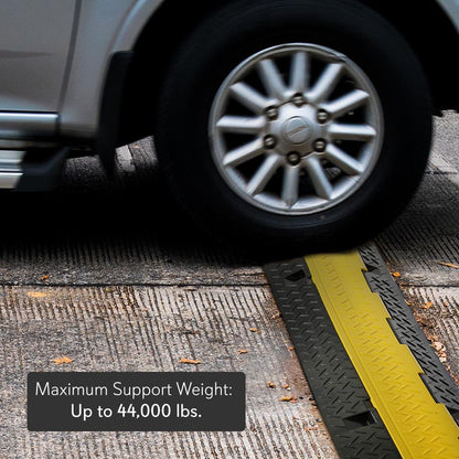 Cable Cover Ramp Safety Track, 2-Ch.