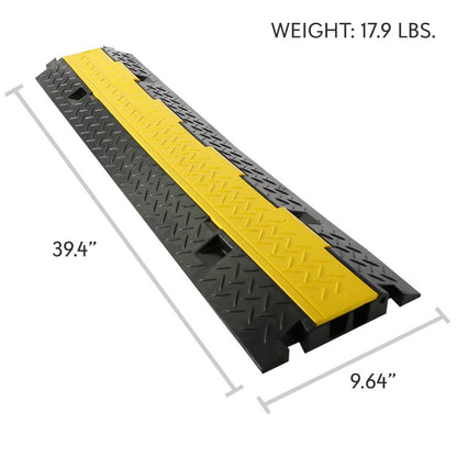 Cable Cover Ramp Safety Track, 2-Ch.