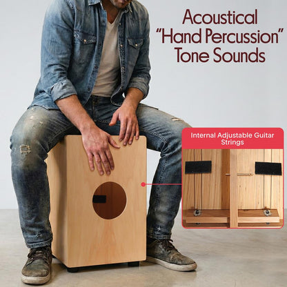 Wooden Cajon Percussion Box