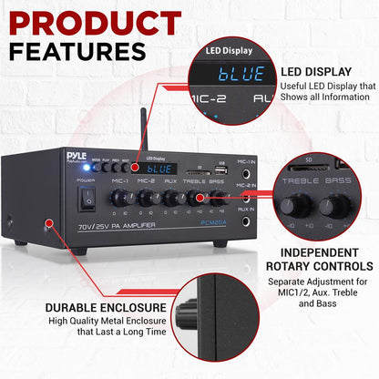 25V/70V PA Amplifier