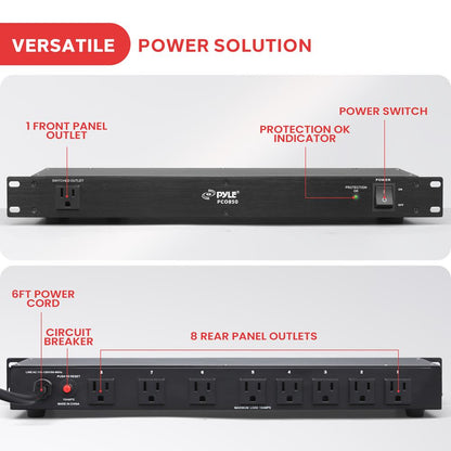PDU Power Strip Surge Protector