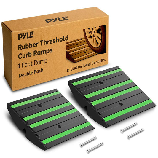 Curved Curb Ramps 2-pc 1 Foot Green