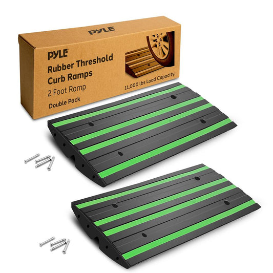 Curved Curb Ramps 2-pc 2 Foot Green