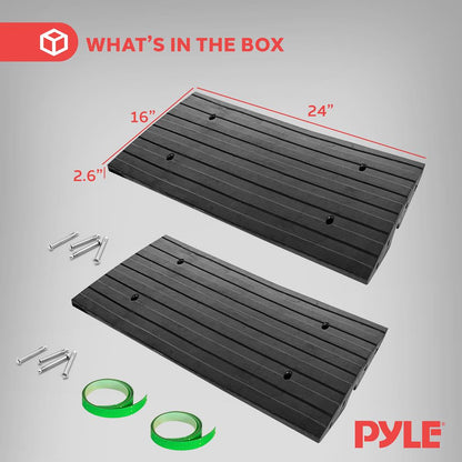 Curved Curb Ramps 2-pc 2 Foot Green