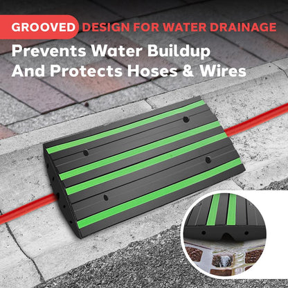 Curved Curb Ramps 1-pc 2 Foot Green