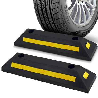 Vehicle Wheel Stop 2-Pack
