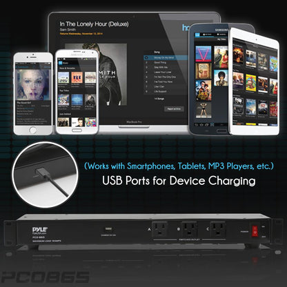 Multi-Outlet Surge Protect Power Supply
