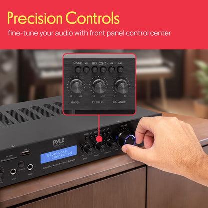 Bluetooth Radio Receiver & Amplifier