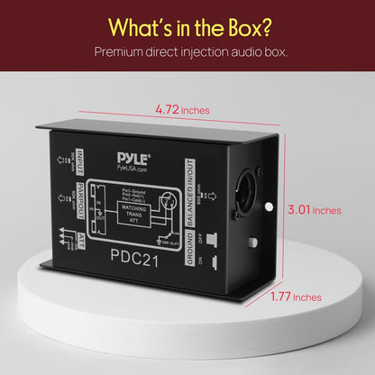 Premium Direct Injection Audio Box