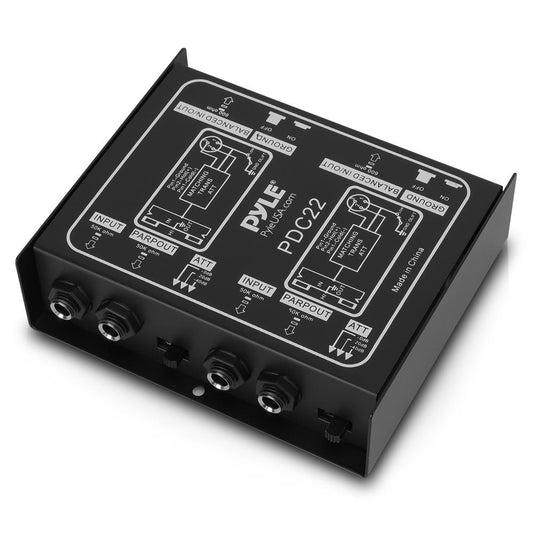 Premium Dual Direct Injection Audio Box