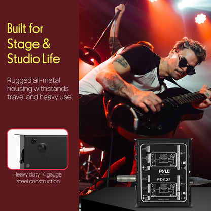 Premium Dual Direct Injection Audio Box