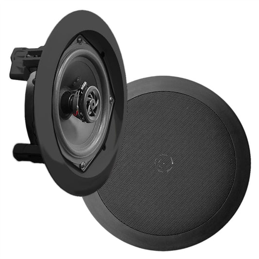 6.5'' Home In-Wall / Ceiling Speakers Black