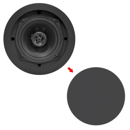 6.5'' Home In-Wall / Ceiling Speakers Black