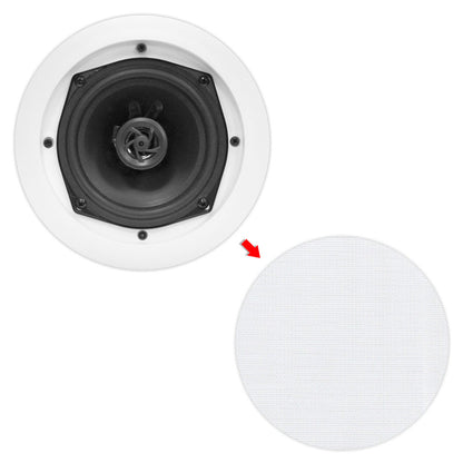 6.5'' Home In-Wall / Ceiling Speakers White