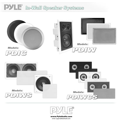 8'' Home In-Wall / Ceiling Speakers