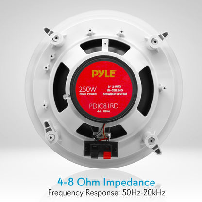 8.0'' Home In-Wall / Ceiling Speakers