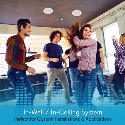 8.0'' Home In-Wall / Ceiling Speakers