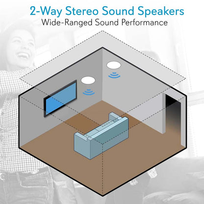 8.0'' Home In-Wall / Ceiling Speakers
