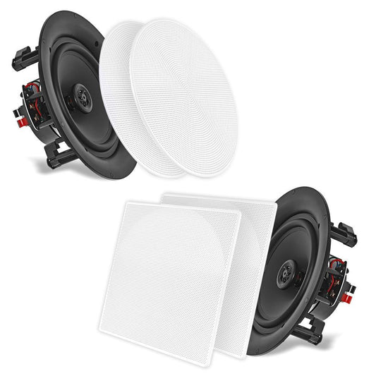 8.0'' Home In-Wall / Ceiling Speakers pair