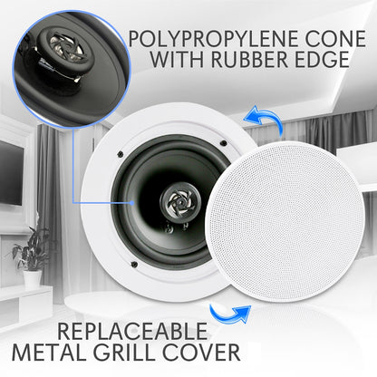 6.5'' Bluetooth Home Ceiling Speakers