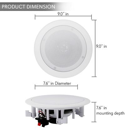 6.5'' Bluetooth Home Ceiling Speakers