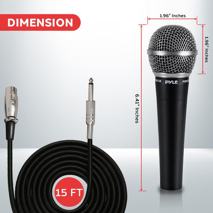 Set of 2 Dynamic Handheld Pro Microphone