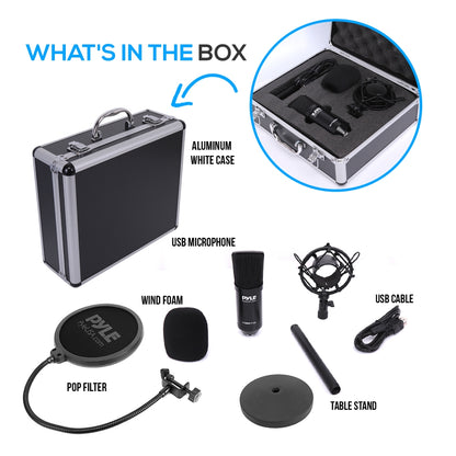 USB Podcast Microphone Kit
