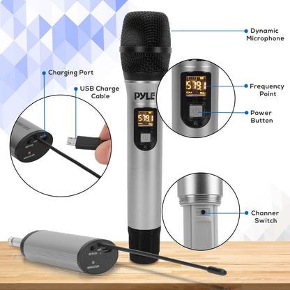 UHF Wireless Microphone Adapter System