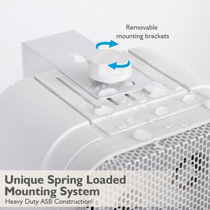 5.25" Indoor/Outdoor Wall Mount Speakers 200W White