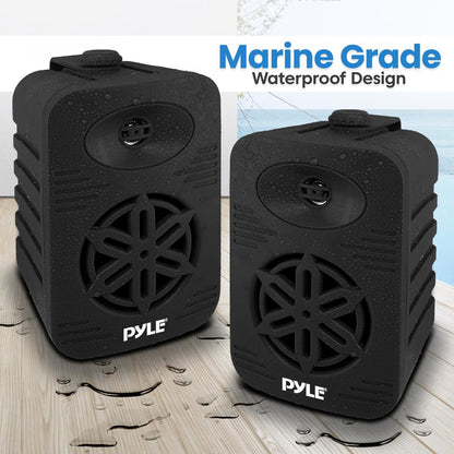 2-Way Indoor/Outdoor Speaker System 300W Black