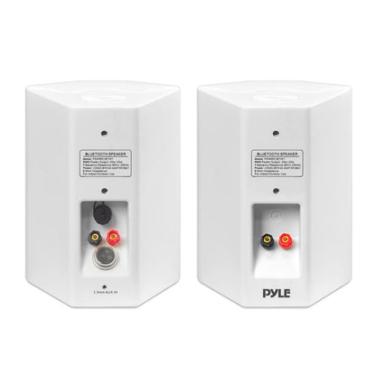 5.25" Indoor/Outdoor Wall Mount Speakers White