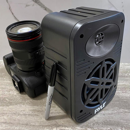 2-Way Indoor/Outdoor Speaker System 500W Black