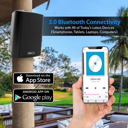 6.5'' Indoor/Outdoor Wall Mount Speakers