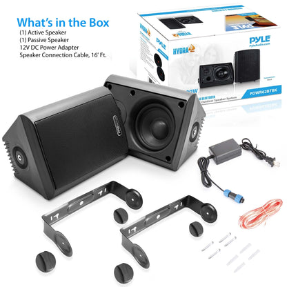 6.5'' Indoor/Outdoor Wall Mount Speakers