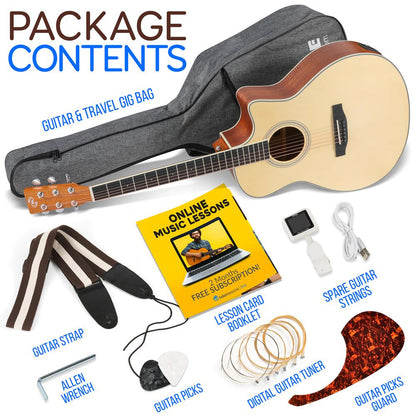 Electric Acoustic Guitar Kit