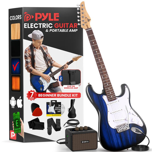 ST Style Electric Guitar Kit Blue